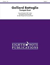 Galliard Battaglia band score cover Thumbnail